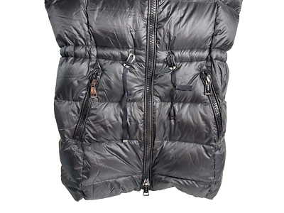 Polo Ralph Lauren Down Puffer Crest Jacket Black Women`s Size
