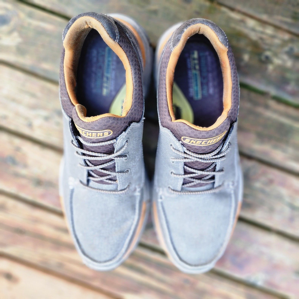 Skechers Men Shoes 11.5 Respected Loleto Relaxed Fit taupe  display picture 1