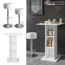 Table de bar Vicco RODEO, table mange-debout, table lounge, table de comptoir, t