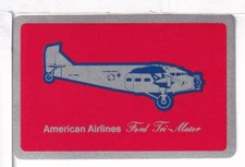 Single Airline Playing Card "American Airlines, AAL 210A " Chan/Mertens #, Stand