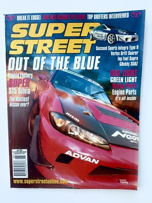 Super Street Magazine 6/2003 June 2003 JDM Falken Drifting Yashio