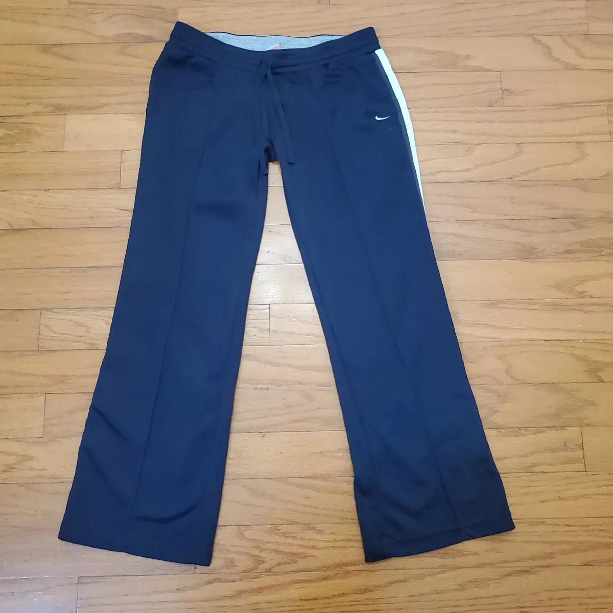 Size Large Nike The Athletic Dept Mens Blue White Grey Striped Sweatpants