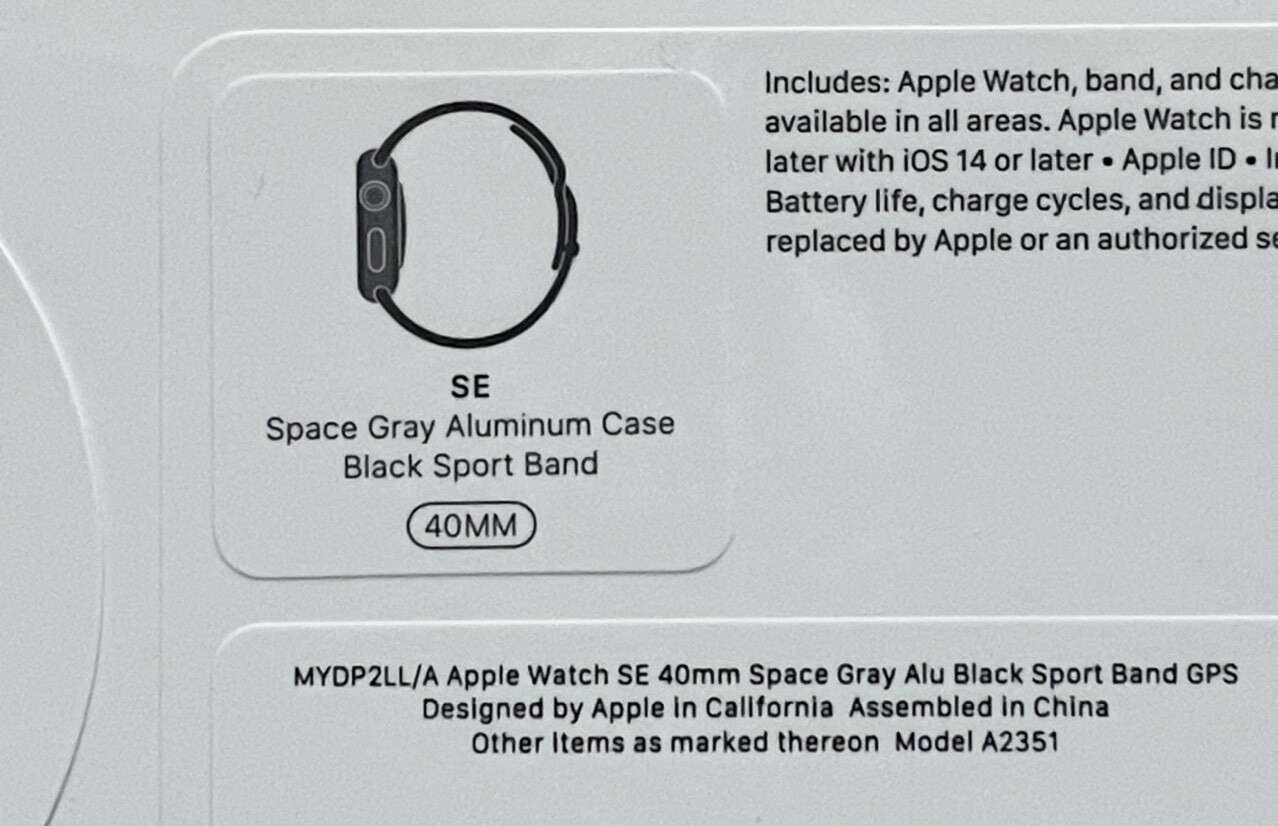 Apple Watch SE купить в Америке, лот 393087370109