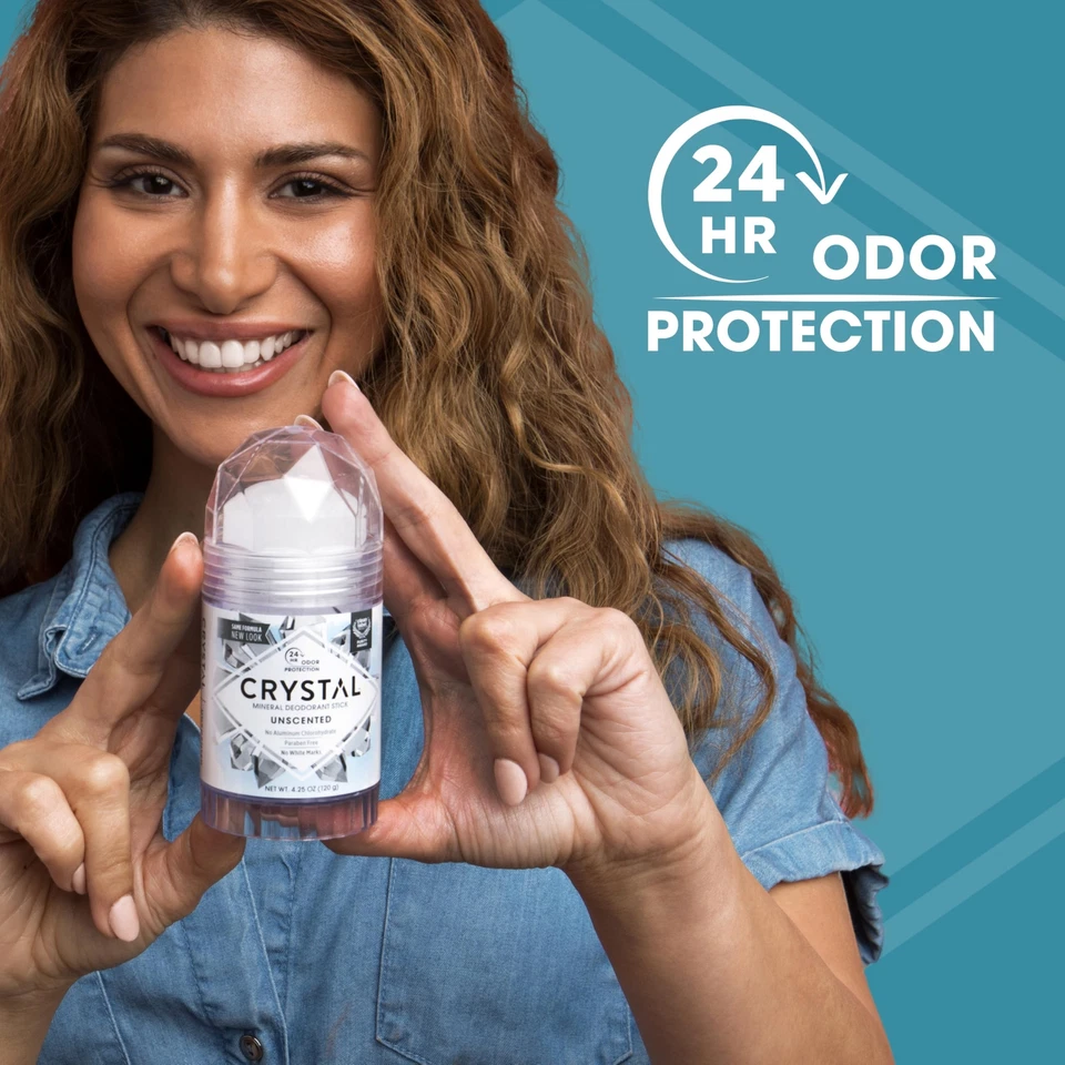 Crystal Desodorante Corporal Stick Sin Fragancia 125 ml Foto 3 de 4