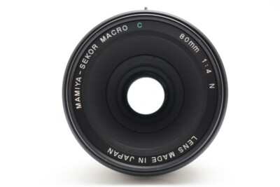 Mamiya SEKOR C MACRO 80mm F/4 N Lens for M645 Super Pro 1000S [As