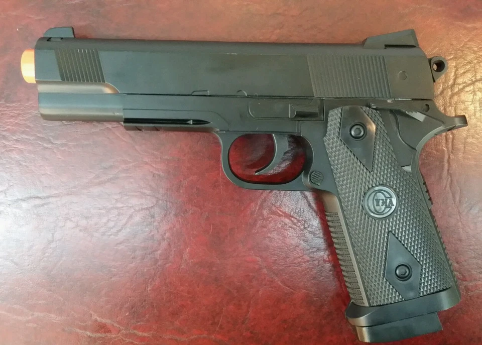 Pistola de Airsoft con resorte de metal completo CON CAJA Foto 2 de 2