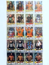 WWE TOPPS SLAM ATTAX TAKEOVER 2016 GOLD RED CHAMPION FOIL WRESTLING CARDS WWF