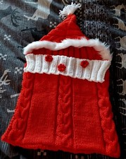 Coperta bambino lavorata a mano. Filato peso Aran 