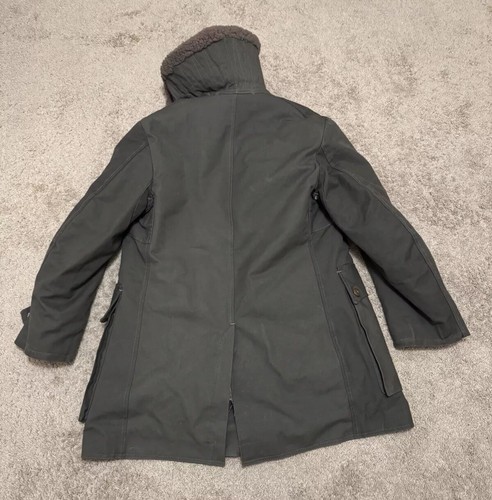 Swedish Army WWII military winter coat Livpäls, Militärpäls Mats Larsson 40s - Picture 6 of 17