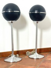 Coppia Diffusori Vintage Grundig Audiorama 4000 Black Anni 70 Made in Germany