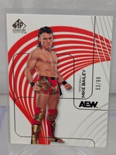 Mike Speedball Bailey 2026 Upper Deck SP Signature Edition AEW Red /99 #94