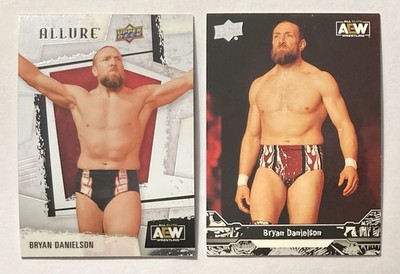 Lot of 2 Different AEW Bryan Danielson Wrestling Cards