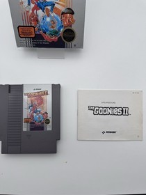Nintendo NES - THE GOONIES II 2 - OVP CIB Komplett mit Anleitung vom H&auml;ndler ✓