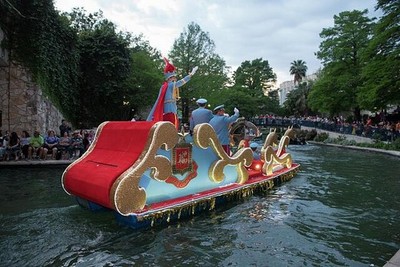 Photo:San Antonio TX 2014 Texas Cavaliers River Parade River Walk Float