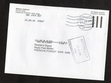 22 JUN 2018 dated postmark NORTHAM, WA 6401 complete cover