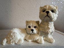 West Highland Terrier Puppies Ornament 2006 The Leonardo Collection Lovely!