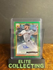 2026 Topps Chrome - Carson Whisenhunt #91C-52 /99 (AU, RC) Green Mojo