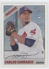 2015 Topps Heritage Carlos Carrasco #191 b3e