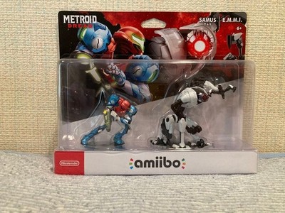 Metroid Dread & Smash Bros Amiibo Set Samus, E.M.M.I., Ridley, Dark Samus