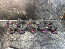 Warhammer 40K Thousand Sons Rubric Marines 10x Painted (#2344)