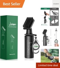 Pro Golf Club Brush Cleaner with Retainer Clip and Squeeze Water Bottle 7.5 I...