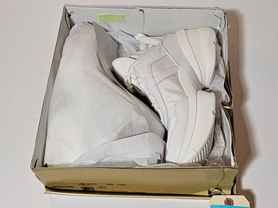 Michael Kors Olympia Trainer Sneakers in Optic White, Size US 11M New IOB