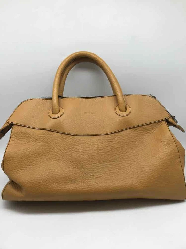 Pre-Owned Furla Tan Leather Shoulder Bag - Image 2 of 4