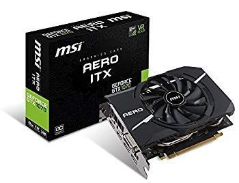 MSI GeForce GTX 1070 AERO ITX 8GB OC Graphics Card Used