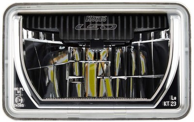 Koito Led Headlight Lamp Unit For 24V Vehicles, Square, 4-Light Type, Type 2: L_