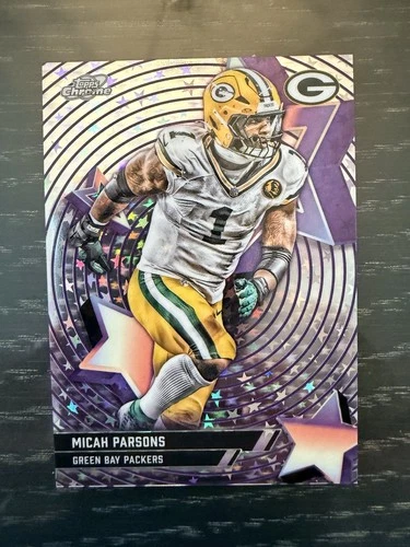 2025 Topps Cosmic Chrome Micah Parsons Base (RAW)