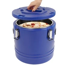 Food Warmer Bucket, Insulated Soup Container, Portable Commercial Soup Container