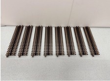 Atlas 6050 O Scale 10'' Solid Nickel Silver Straight Track 3 Rail 48 pieces New
