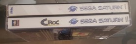 Sega Saturn Bundle Astal and Croc, CIB see photos 