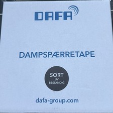 Dafa Tape - 60 mm x 25m Heavy duty polyethylene single sided tape. 10 Rolls