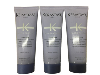 KERASTASE BLOND ABSOLU FONDANT CICAFLASH   3 x 75ml  SONDERGRÖSSE
