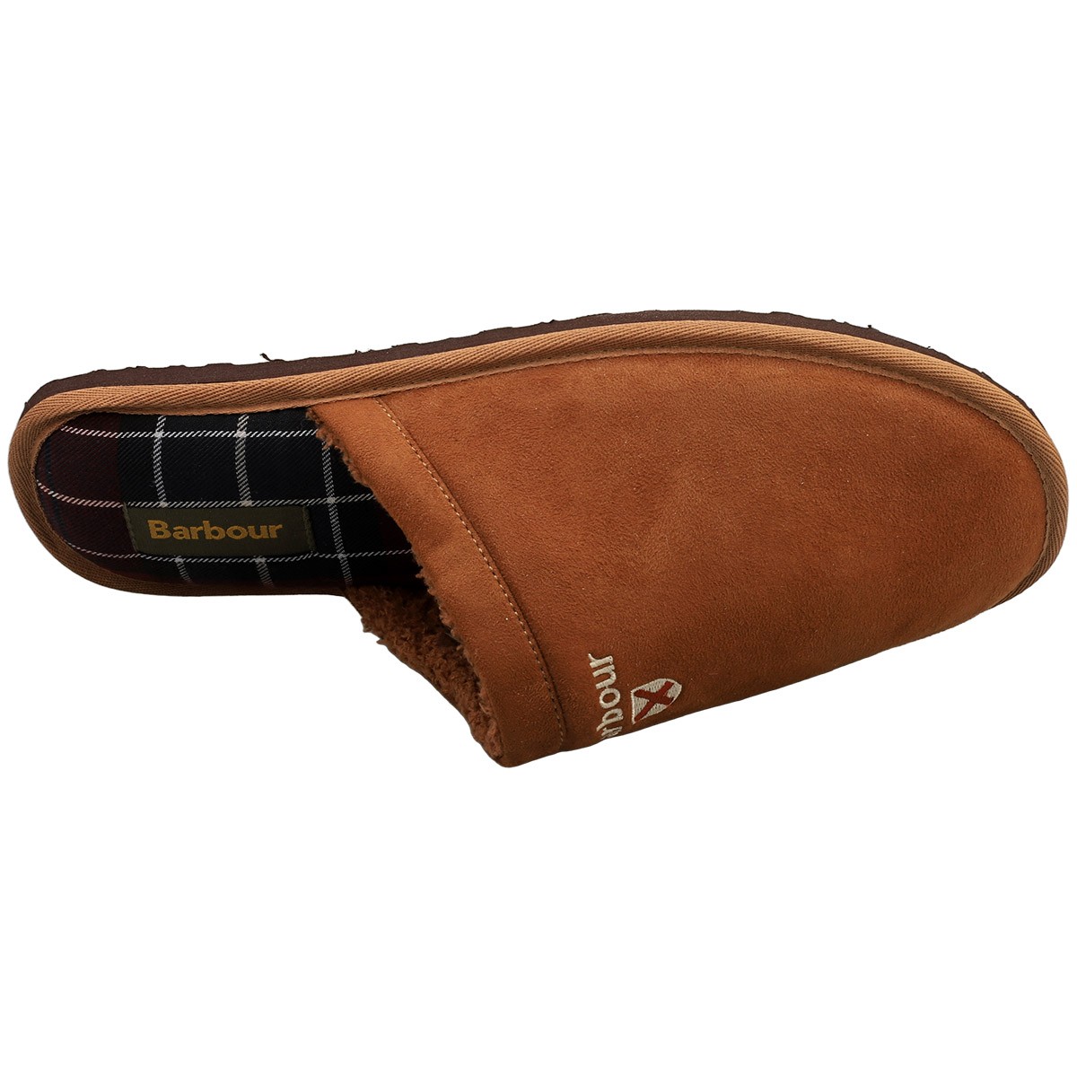 Barbour Everitt Mule Mens Slippers in Camel - 11 US image 8
