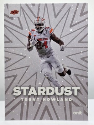 2025 Onit Gravity Trent Howland Stardust Oklahoma State Football Case Hit Bronco
