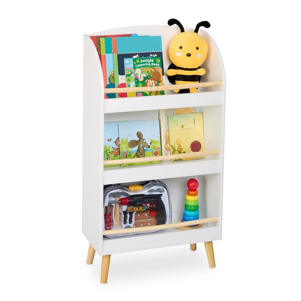BüCherregal Kinder Kinderregal Spielregal KinderbüCherregal Kinderzimmerregal-image