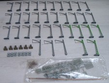 Vollmer 1002 1000 Oberleitungsmasten 35 Stück + Quertragwerk?