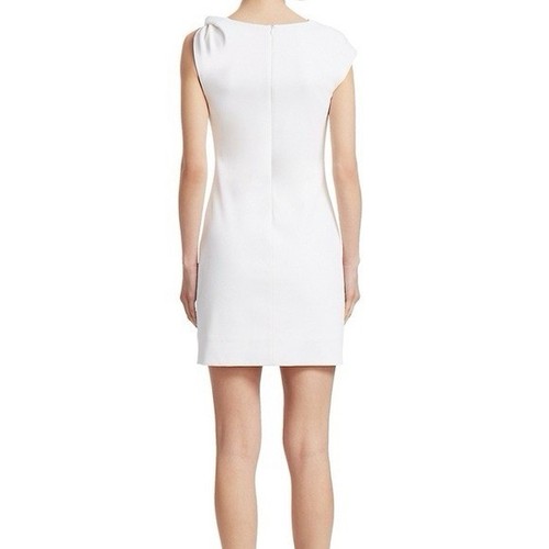 Helmut Lang Women's Twist Tank Crew Neck Sleeveless Original Dress White Size 8 - Picture 2 of 7