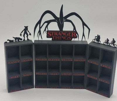 Display für Kinder Joy Figuren   Stranger Things | 3D