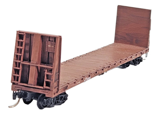 Micro-Trains 54020 SP Spur N 61 Fuß Schott Flachwagen Brown Freights Juwelengehäuse. | Zustand: Used