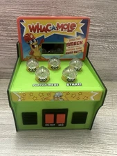 WHAC-A-MOLE Mini Electronic Arcade Game Tested Mattel 2019 Basic Fun *Works*