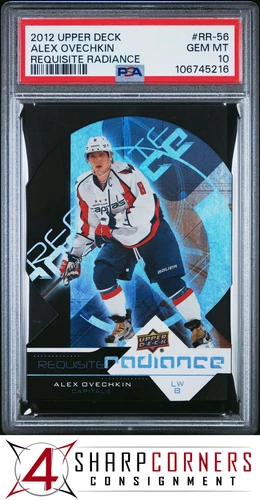 2012 UPPER DECK REQUISITE RADIANCE #RR-56 ALEX OVECHKIN PSA 10