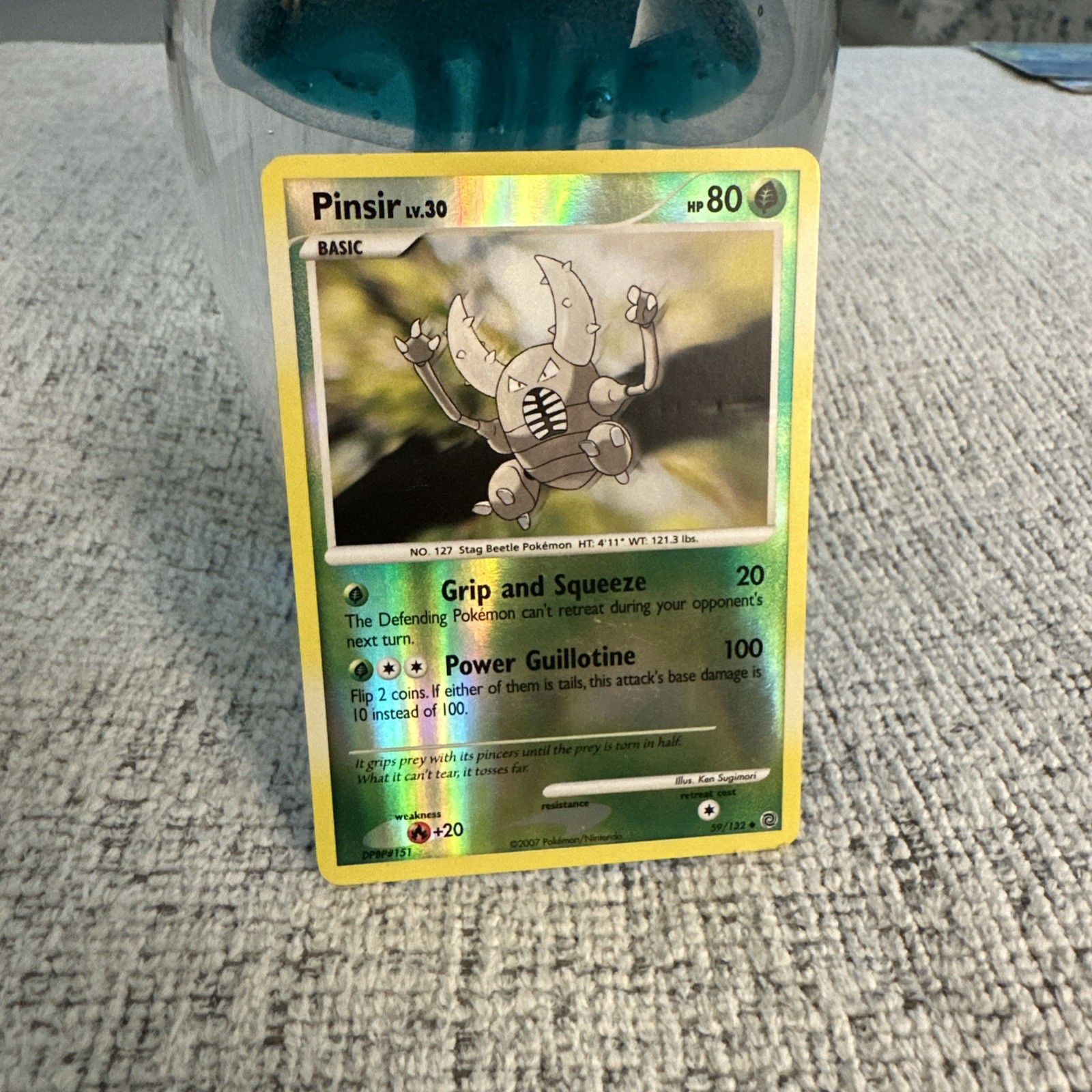 Pinsir 59/132 Uncommon Secret Wonders Pokemon Reverse Holo Lightly Played