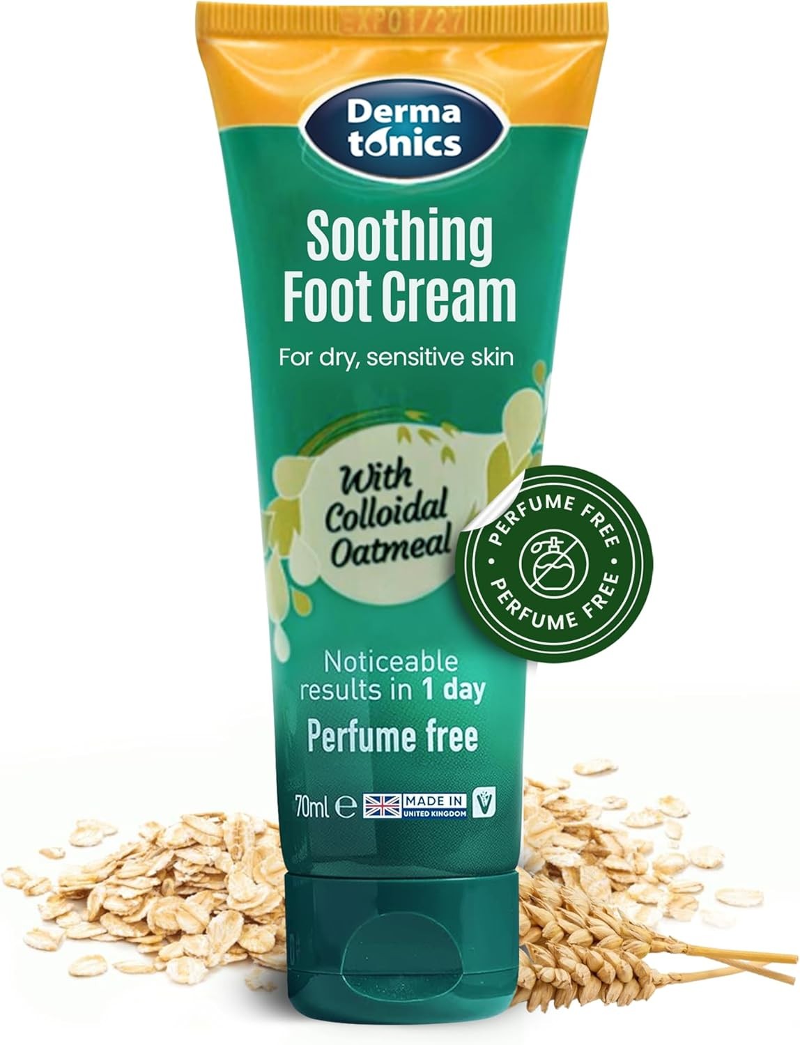 Dermatonics Soothing Foot Cream | Rapid Relief for Symptoms of Dermatitis | Wit