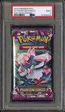 POKEMON XY PHANTOM FORCES 2014 SEALED FOIL PACK Diance PSA 9