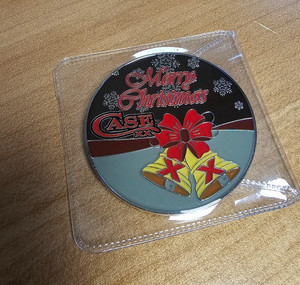 Case XX “Merry Christmas” 2021 Metal Coin  • SMKW • Always Case
