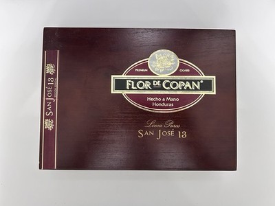 Flor de Copan Zigarrenbox leer - SanJosé 18