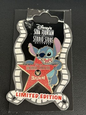 Disney Soda Fountain DSF PTD Stitch Walk of Fame Star LE300 GWP 2012 PP90173